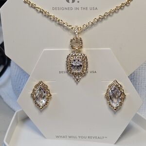 Bomb Party - Diamond CZ Jewelry Set